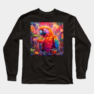 Parrot Head Long Sleeve T-Shirt